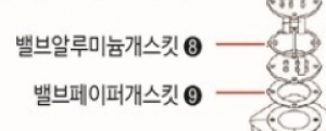 [UDT 컴프레서부품] 밸브페이퍼개스킷 (48166)