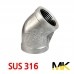 스텐나사엘보45도 SUS316(MK) (14727)