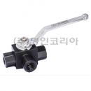 유압볼밸브 3WAY(L형) (11674)